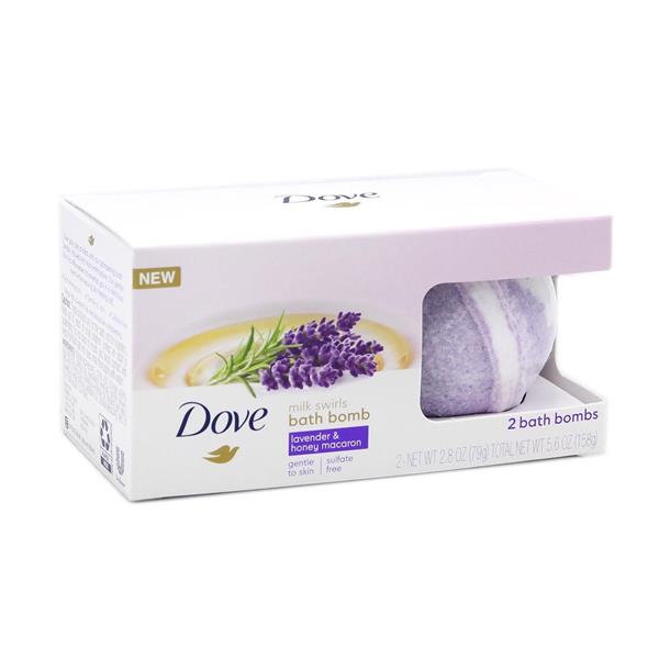 Dove Bath Bomb Lavender & Honey Macaron 2 - 8 oz | Hy-Vee Aisles Online
