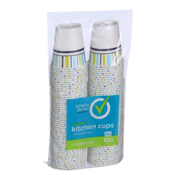 Simply Done Kitchen Cups 5 fl oz HyVee Aisles Online Grocery Shopping