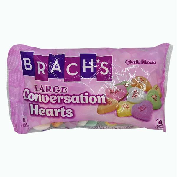 Brachs Large Conversation Hearts | Hy-Vee Aisles Online Grocery Shopping