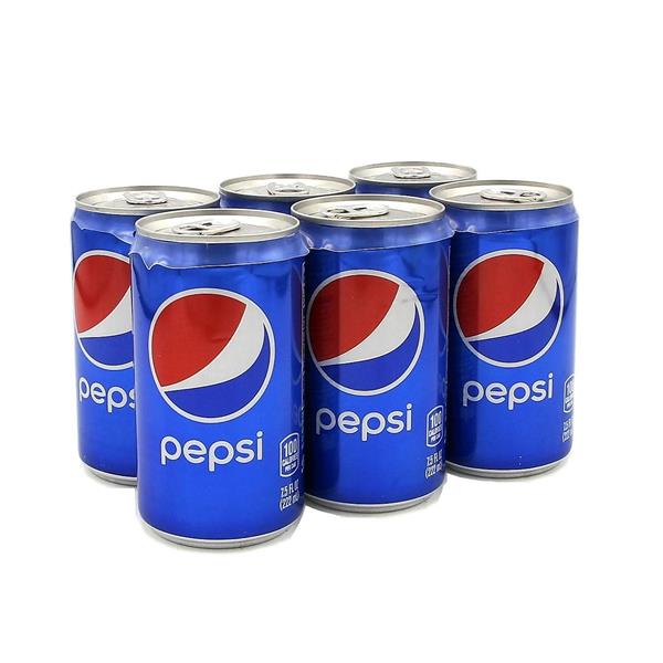 Pepsi Mini Cans 6Pk | Hy-Vee Aisles Online Grocery Shopping