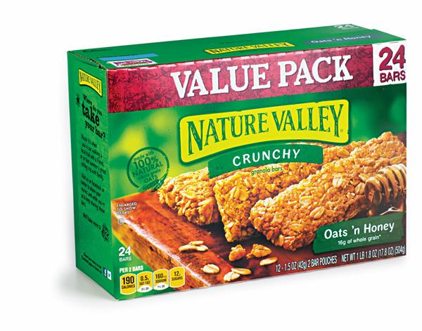 Nature Valley Oats 'n Honey Crunchy Granola Bars | Hy-Vee ...