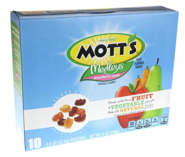Mott's Medleys Strawberry Apple Fruit Flavored Snacks HyVee Aisles
