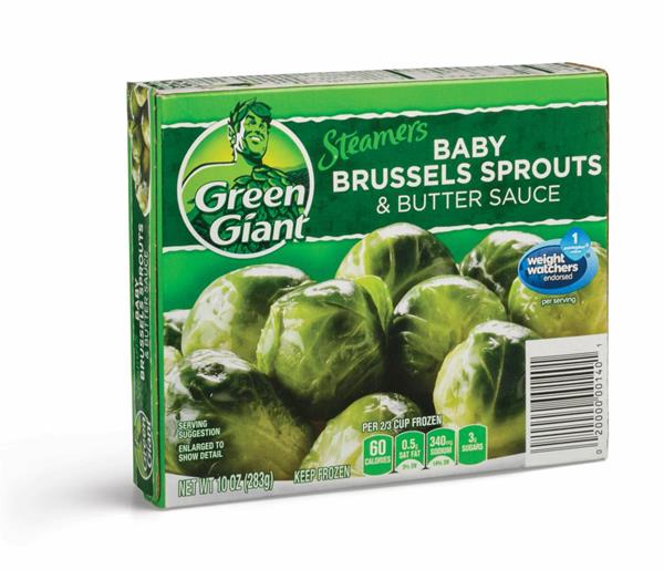 Green Giant Steamers Baby Brussels Sprouts & Butter Sauce HyVee