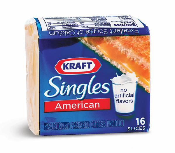 Kraft Singles American Cheese Slices 16 ct Pack | Hy-Vee ...