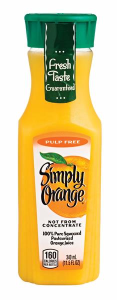 Simply Orange Pulp Free Orange Juice | Hy-Vee Aisles Online Grocery ...