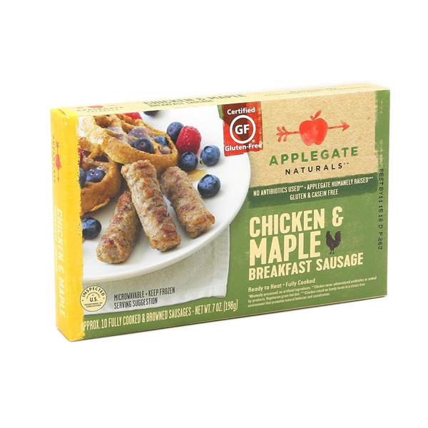 Applegate Naturals Chicken & Maple Breakfast Sausage 10 CT HyVee