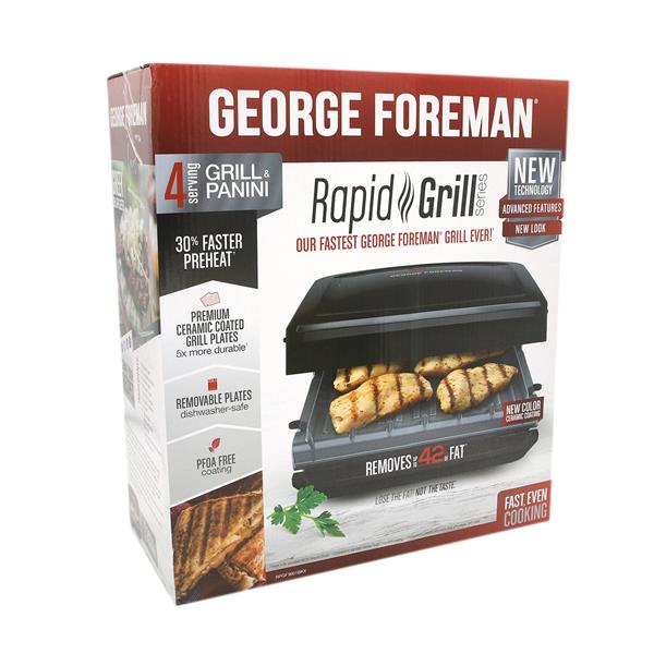 George Foreman Indoor/Outdoor BBQ Grill 22460 – DWYERS HOMESTORE