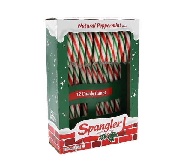 Spangler Natural Peppermint Candy Canes | Hy-Vee Aisles Online Grocery ...