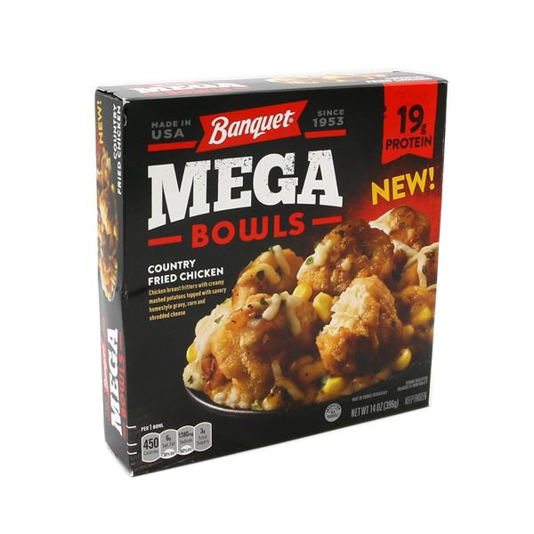 Banquet Mega Bowls Country Fried Chicken | Hy-Vee Aisles Online Grocery ...