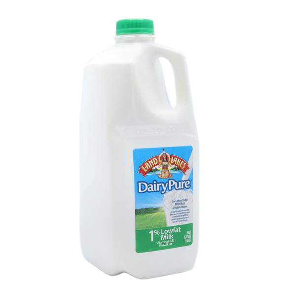 Land O Lakes Dairy Pure 1 Lowfat Milk HyVee Aisles Online Grocery