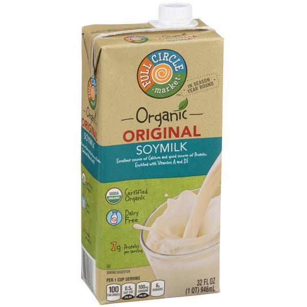 Full Circle Organic Original SoyMilk HyVee Aisles Online Grocery