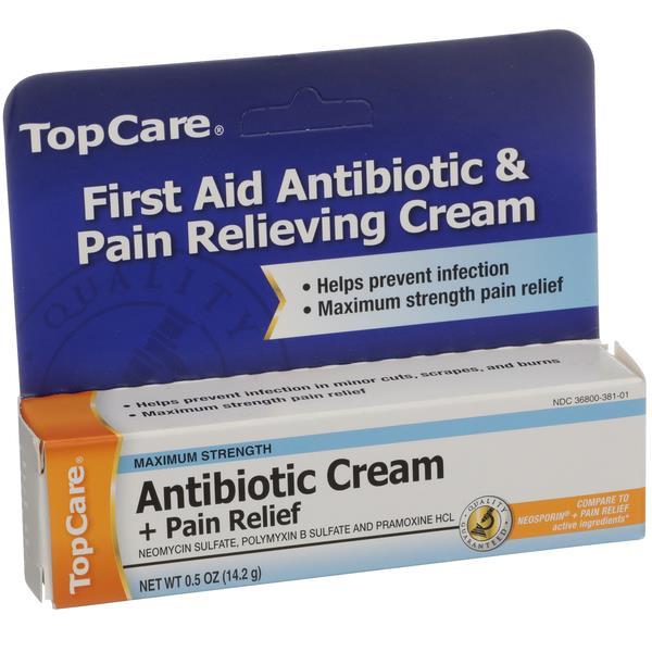 Topcare Antibiotic Cream Pain Relief Hy Vee Aisles Online Grocery