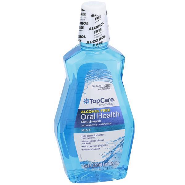 TopCare Alcohol Free Oral Health Mouthwash, Mint | Hy-Vee Aisles Online ...