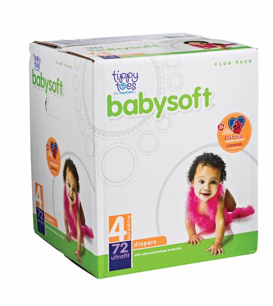 Tippy Toes Babysoft Size 4 Diapers HyVee Aisles Online Grocery Shopping