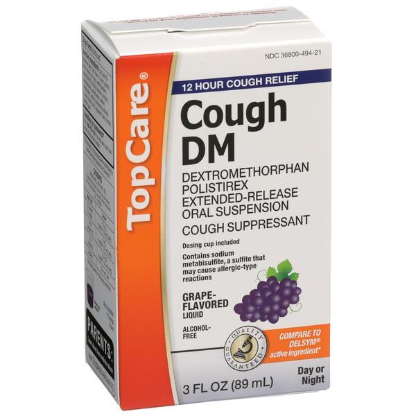 Topcare Cough Dm Grape Flavored Hy Vee Aisles Online Grocery Shopping
