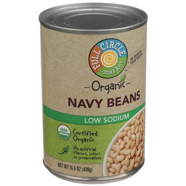 Full Circle Organic Navy Beans, Low Sodium | Hy-Vee Aisles Online ...