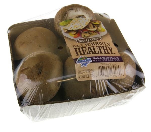 Monterey Whole Baby Bellas Portabella Mushrooms HyVee Aisles Online Grocery Shopping