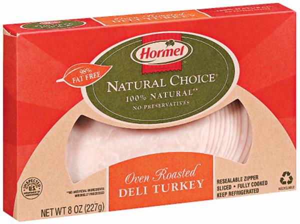 Hormel Natural Choice Oven Roasted Sliced Deli Turkey Hy Vee Aisles Online Grocery Shopping