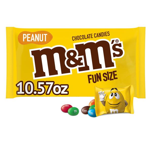 M&M's Peanut Chocolate Candies Fun Size HyVee Aisles Online Grocery Shopping