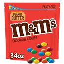M&M's Peanut Butter Milk Chocolate Candy Party Size