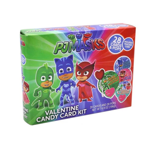 Frankford PJ Masks Valentine Candy Card Kit 28Ct | Hy-Vee Aisles Online ...
