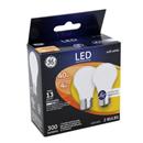 GE LED Soft White 40W Ceiling Fan Frosted Finish Bulbs