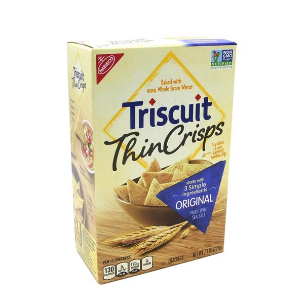 Triscuit Thin Crisps Original | Hy-Vee Aisles Online Grocery Shopping