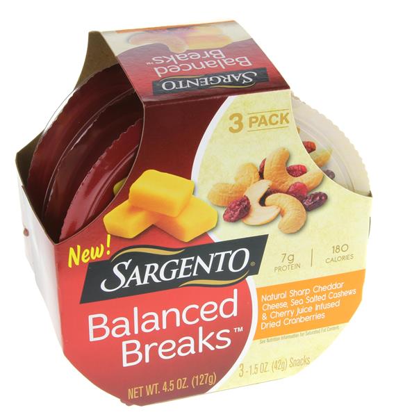Sargento Balanced Breaks Natural Sharp Cheddar Cheese Sargento Balanced Breaks Natural Sharp Cheddar Cheese