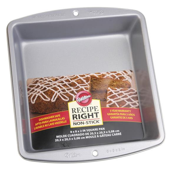 Wilton Recipe Right 8 In. Square Pan, Baking Pans