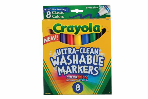 Crayola Ultra Clean Classic Broad Line Washable Markers Hy Vee Aisles Online Grocery Shopping