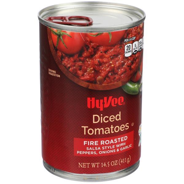 HyVee Fire Roasted Salsa Style Diced Tomatoes HyVee Aisles Online Grocery Shopping
