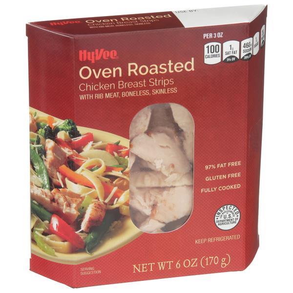 HyVee Oven Roasted Chicken Breast Strips HyVee Aisles Online