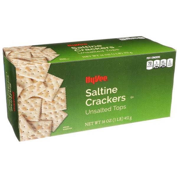 HyVee Unsalted Tops Saltine Crackers HyVee Aisles Online Grocery