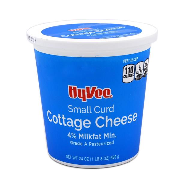 HyVee 4 Small Curd Cottage Cheese HyVee Aisles Online Grocery Shopping