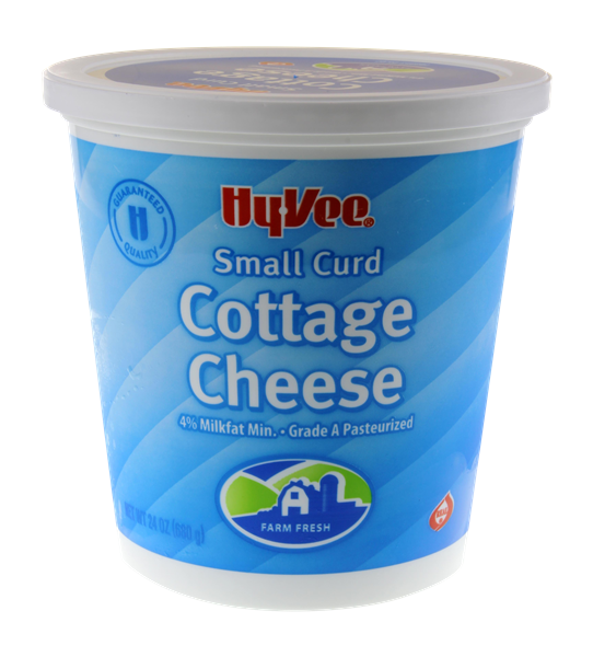 Hy-Vee 4% Small Curd Cottage Cheese | Hy-Vee Aisles Online Grocery Shopping