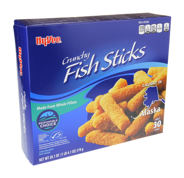HyVee Crunchy Fish Sticks 30Ct HyVee Aisles Online Grocery Shopping