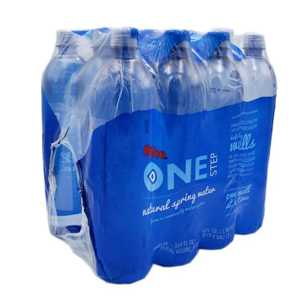 Hy-Vee One Step Natural Spring Water 12Pk | Hy-Vee Aisles Online