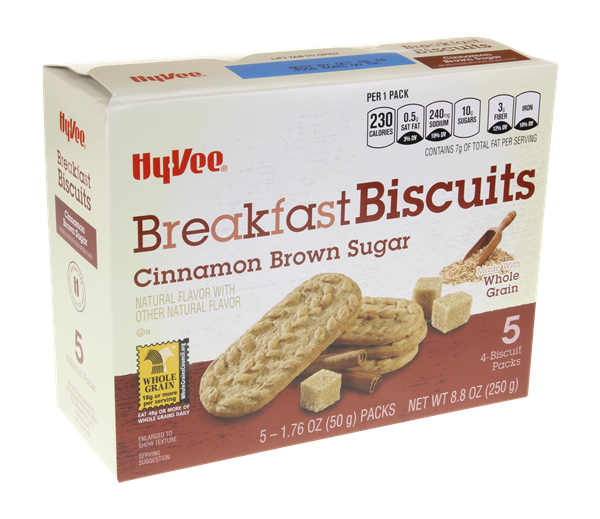 HyVee Breakfast Biscuits Cinnamon Brown Sugar HyVee Aisles Online