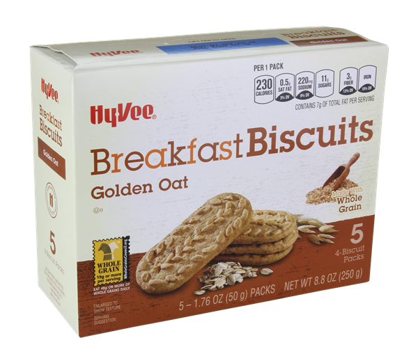 HyVee Breakfast Biscuits Golden Oat HyVee Aisles Online Grocery