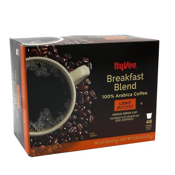 HyVee Breakfast Blend Coffee Single Serve Cup HyVee Aisles Online Grocery Shopping