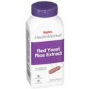 Hy-Vee HealthMarket All Natural Red Yeast Rice Herbal Extract  Vegetarian Capsules
