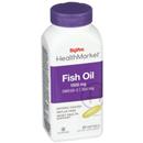 Hy-Vee HealthMarket All Natural Fish Oil 1000mg - Omega-3 Enteric Coated Softgels