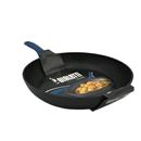 Bialetti Simply Italian Nonstick Fry Pan, 12", Blue