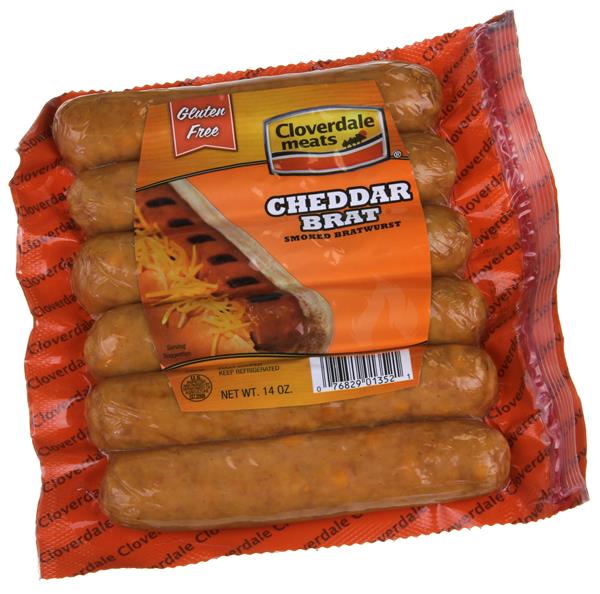 Cloverdale Meats Cheddar Brat HyVee Aisles Online Grocery Shopping