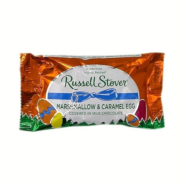 Russell Stover Marshmallow & Caramel Egg Covered in Milk Chocolate Hy