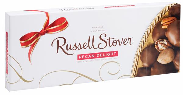 Russell Stover Pecans & Caramel Covered In Milk Chocolate Pecan Delight ...