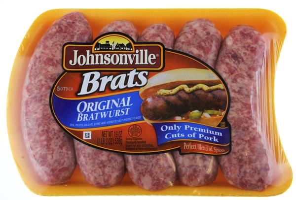 Johnsonville Original Brats 5Ct | Hy-Vee Aisles Online Grocery Shopping