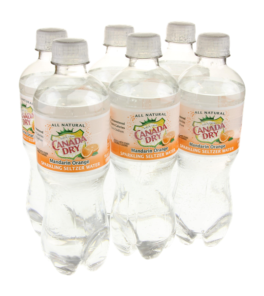 Canada Dry Sparkling Seltzer Water Mandarin Orange 6 Pack HyVee