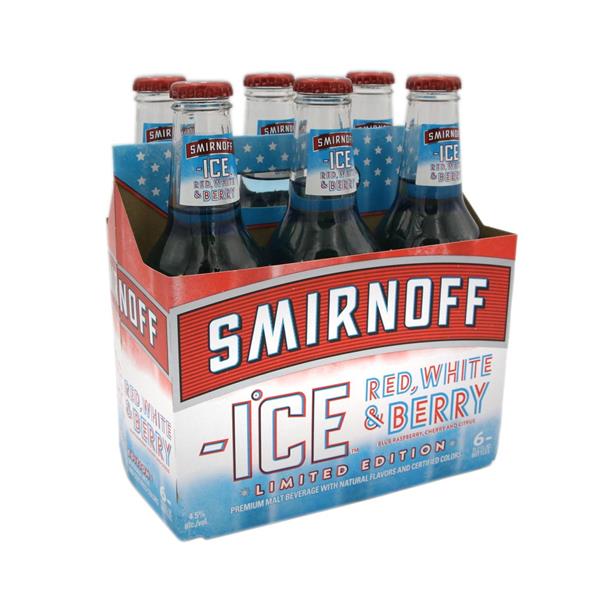 Smirnoff Ice Red, White & Berry 6Pk | Hy-Vee Aisles Online ...