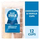 Blue Ribbon Classics Chocolate and Vanilla Ice Cream Cup